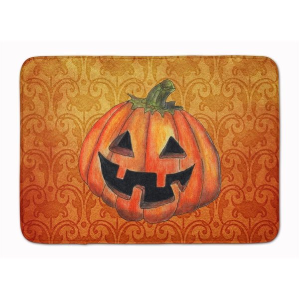 Micasa October Pumpkin Halloween Machine Washable Memory Foam Mat MI627724